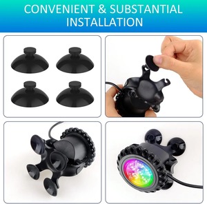 Luz Subacuática LED RGB 6 en 1 con Control Remoto IP68, Lámpara de Jardín para Acuario, Estanque, Fuente, Luz de Estanque que Cambia de Color - Product Image 6