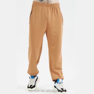 Pantalon homme sur mesure 2021, faible MOQ, grande taille, streetwear, kaki, en molleton français, coton - Product Image 3