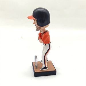 Figurine bobblehead en résine sur le thème du sport - Décoration DIY, artisanat traditionnel, souvenir pour les fans de baseball - Product Image 1