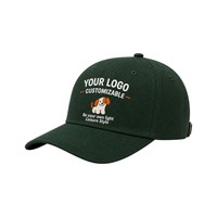 Casquette de baseball décontractée en polyester/coton brodée sur mesure avec ajustement réglable et design unisexe