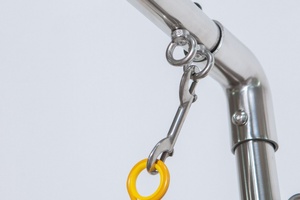 โครงไม้เมเปิ้ลสำหรับช่างพิลาทิสแบบมืออาชีพพร้อมหอคอยครึ่งห้อยโหน - Product Image 3