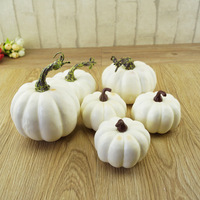 Citrouille artificielle blanche à bulles la plus vendue pour Halloween, décoration de vacances, accessoire photo DIY