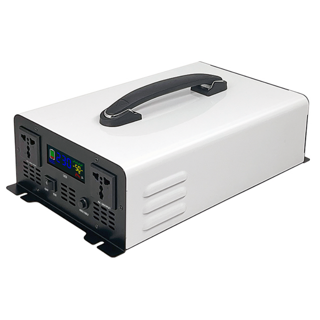 Pure Sine Wave Inverter 2500W Peak 5000W DC 48V 60V to AC 220V Solar Inverter LCD Display Hybrid Inverter - OEM/ODM