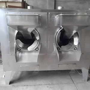 Máquina tostadora de un solo cabezal de 100 kg/h para nueces para cacahuete, almendra, anacardo, nuez, sésamo, Motor de núcleo para maíz, trigo, soja - Product Image 3