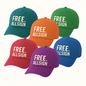 Custom Embroidered Cotton Baseball Caps Unisex Adjustable Industrial Strength for Corporate Promotions-Bulk Order