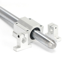 Bloc de roulement linéaire SC30UU 30 mm en aluminium, unité de glissière linéaire pour routeur CNC, imprimante 3D, machine d'automatisation