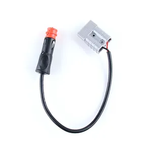 50 Amp connector For 600V Plug Anderson SH50A to Merit Cigarette Lighter Male Car Emergency Power Supply Cable Harness Plug