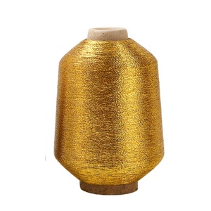 Chất lượng cao màu sắc 75D đan MS/MH/MX Loại kim loại Dệt sợi, 150D lurex Thêu Kim Loại chủ đề - Product Image 2