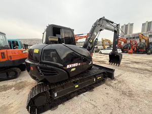 Excavadora de cadenas Kubota KX185 usada a precio accesible, bien mantenida, bajo consumo de combustible, para obra de construcción - Product Image 2