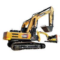 Excavator Bekas SANY SY365 Bersertifikat CE, Cat Asli, Mesin Konstruksi Bangunan Tanah & Batu