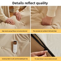 Nouveau design moderne pour salon et chambre à coucher, fauteuil de relaxation confortable, chaise de sol individuelle pour le loisir