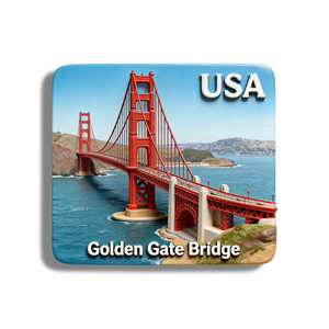 Imán para refrigerador de Bruselas, hecho a mano, de resina con logotipo personalizado, imanes de recuerdo de una sola casa de - Product Image 6