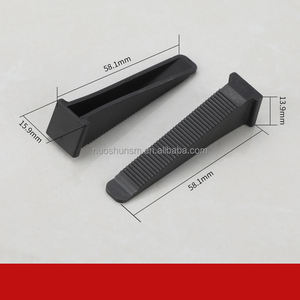 ระบบปรับระดับกระเบื้อง PP 100ชิ้นมีเวดจ์และ<span class=keywords><strong>ส</strong></span>เปเซอร์ที่แข็งแกร่งสำหรับการติดตั้งกระเบื้องหินและเซรามิกรูปแบบขนาดใหญ่ระดับมืออาชีพ - Product Image 5