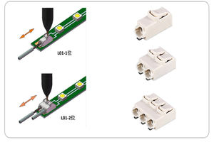 L01 LED 2 posizioni 2 vie connettore rapido connettore rapido terminale Patch SMD 1000 pezzi - Product Image 6