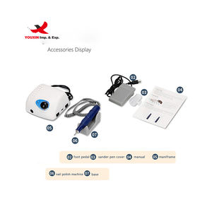 Machine à percer les ongles HQ Mixed Proc Discount Factory Wholesale 210 105L 65W 35000 tr/min pour ongles OEM Private Label Customized - Product Image 2