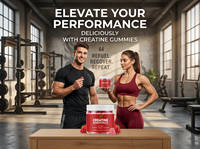 Permen Kunyah Creatine Monohydrate OEM 120 Buah untuk Dewasa Bebas Gula, Mendukung Kekuatan & Energi Otot