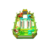 Offre Spéciale Air Bouncer Forest Theme Park Trampoline gonflable Jump House Gonflable Bouncer