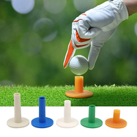 Accessoires de golf de haute qualité, tees de golf en caoutchouc de différentes tailles pour tapis de frappe