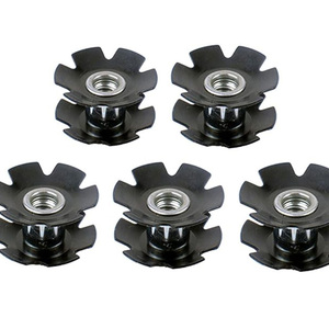 Bán Buôn 1/4 "-20 Đôi Mùa Xuân Ren Sao Nut Ống Chèn M6 M8 Hướng Dương Sao Hạt Cho Leo Núi Đường Xe Đạp Xe Đạp - Product Image 1