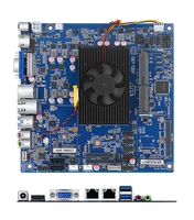 Tertanam industri mini-itx Motherboard Intel SkyLake/KabyLake CPU 2 GBe LAN 6 COM LVDS VGA GPIO SATA DDR4 8GB RAM Laptop SOC