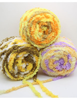 Dimuni 100% Polyester 3ply Towel Chunky Jumbo Chenille Yarn for Hand Knitting Crochet Towel Yarn