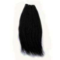 Fibre synthétique teintable, non inflammable, haute température, double trame, soyeuse, lisse et ondulée pour perruques de poupées mignonnes, BJD, Blythe