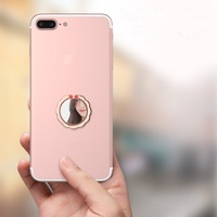 Support de téléphone de bureau flexible en alliage de zinc, rotation à 360 degrés, support annulaire réglable en hauteur, compatibilité universelle pour smartphones