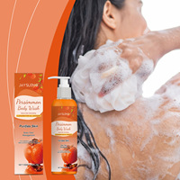 Persimmon Body Wash Natuurlijke Geurneutraliserende Douchegel Schuimende Lichaamsreiniger voor Dagelijks Gebruik