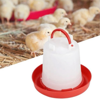 Abreuvoir et mangeoire en plastique pour volaille 2,5 l