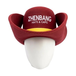 Sombrero de Vaquero Personalizado OEM ODM con Bordado 3D, Transpirable, de Esponja, Suave, Ligero, de Espuma EVA, Divertido y Novedoso - Product Image 2