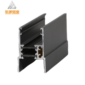 Perfiles de aluminio populares 6005 6060 6063 6061 Perfiles de ventanas de aluminio de rotura térmica con tratamiento de superficie - Product Image 3
