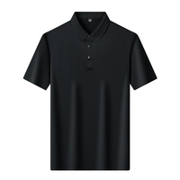 Chemise à manches courtes en nylon tissé solide – Idéale pour l'été, lavable en machine, couleurs inaltérables, durable, confortable et respirante, anti-boulochage, pour tenue formelle