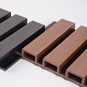 Kiểu dáng đẹp dòng gỗ nhựa composite lưới ngoài trời cho thông gió Kiến Trúc-UV bảo vệ sự riêng tư thân thiện với môi đảm bảo - Product Image 1