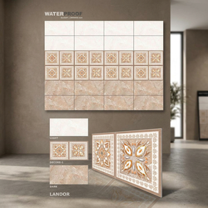 Suministro de fábrica de marca India 12x24 Interior de baño 300x600mm Diseñador Holon Azul 30x60cm Azulejos de pared de cerámica Mejor precio - Product Image 6