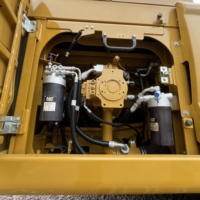 Excavatrice sur chenilles hydraulique CAT349 d'occasion, 49 tonnes, faible nombre d'heures, ligne auxiliaire complète, système hydraulique stable, haute performance