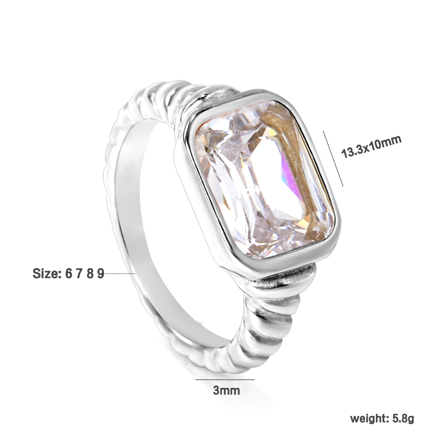 สีเหล็กไวท์ไดมอนด์ RI1461A