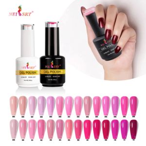 Juego de puntas de uñas de gel Neissry, uñas postizas hechas a mano, envolturas de gel suave, botella vacía sin UV, esmalte de uñas de gel, juego de uñas de gel UV, precio de fábrica - Product Image 3
