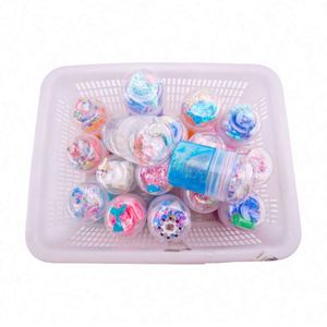 Slime de limpieza rosa Kawaii Galaxy Stitch, Charms para tienda, Barra a granel, Juguetes de apretar hechos a mano, Pegamento transparente para slime - Product Image 5