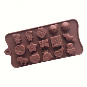 Stock Silicone Chocolate With Valentine Collection Home Diy Bake Mould Reused Plaster <b>Soap</b> Trays Gummy <b>Mold</b> OEM\ODM - Product Image 3
