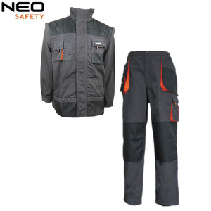 Venta al por mayor de fábrica, ropa de trabajo, chaqueta de trabajador de alta calidad, chaqueta personalizada para hombre, Uniforme de Construcción, traje de trabajo - Product Image 1