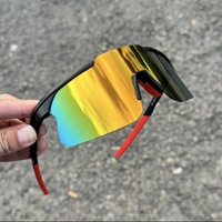 Lunettes de sport unisexes pliables à monture noire et verres transparents pour le ski, le cyclisme, la moto, la randonnée, coupe ajustée coupe-vent