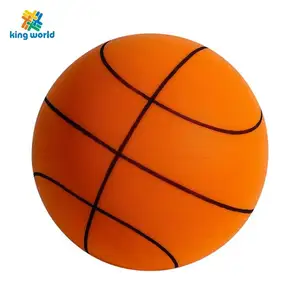 Pu Foam Washable Kids Indoor Training Elastischer Silent Mute Ball Bouncing Unbeschichteter High Density Foam Sport ball/Silent Basketball