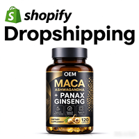 Meilleur agent de dropshipping 2026, Sourcing Shopify, Exécution des commandes, DDP, 1688, OEM, Extrait d'Ashwagandha et de Panax Ginseng, 120 capsules