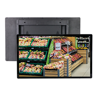 Sunworld - Pantalla Digital Signage de 55 Pulgadas con Wifi, Pantalla LCD Capacitiva, RK3566 Quad Core Android, para Kiosco de Información