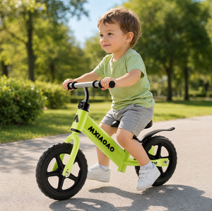 Bicicleta de Equilibrio para Niños, Bicicleta de Empuje para Niños Pequeños, Asiento Ajustable, Manillar en T Antideslizante, Guardabarros Trasero, 2 Ruedas - Product Image 3