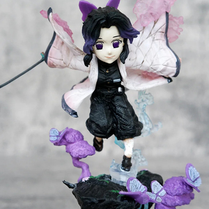 Figura de Acción de PVC de Anime de 13.5 cm de Kochou <span class=keywords><strong>Shinobu</strong></span> de <span class=keywords><strong>Kimetsu</strong></span> <span class=keywords><strong>No</strong></span> <span class=keywords><strong>Yaiba</strong></span>, Modelo de Juguete de <span class=keywords><strong>Cosplay</strong></span> - Product Image 2