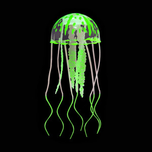 Simulación de medusas pequeñas y medianas peceras decoración gel de sílice red flotante acuario rojo decoración de paisaje - Product Image 3