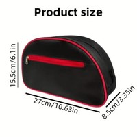 Vente en gros d'usine Sac de selle et poche à pommeau en polyester solide de luxe moderne avec design de corne et de pommeau