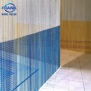Malla de Aluminio y Cobre con Doble Gancho para Cortinas Mosquiteras, Ideal para Decoración de Escaparates de Tiendas de Lujo - Product Image 3