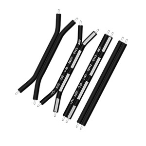 2468 Ribbon Cable 0.2 Mm Flat Black White Dual Core 2 Pin Flame Retardant National Standard Custom Length - Product Image 1